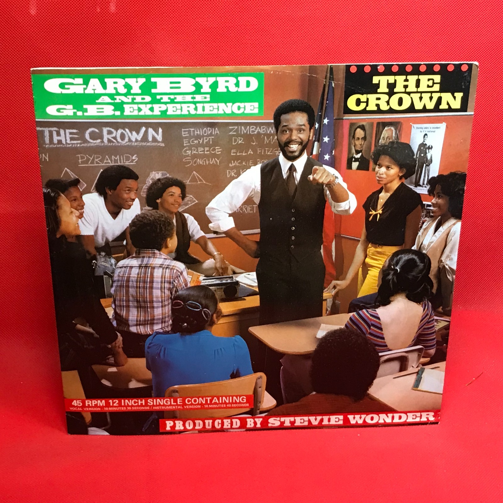 GARY BYRD & THE G.B. EXPERIENCE The Crown 1983 UK 12" vinyl single record