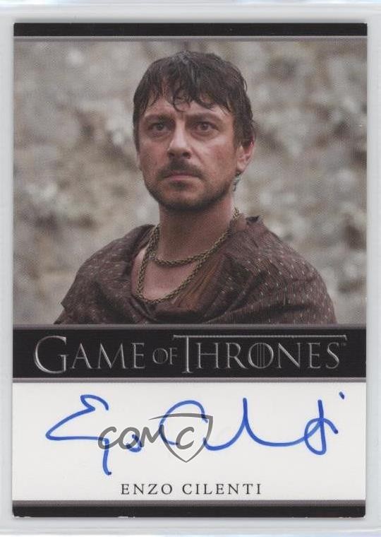 2016 Game of Thrones Stagione 5 Bordered Enzo Cilenti come Yezzan Zo Qaggaz Auto a4e