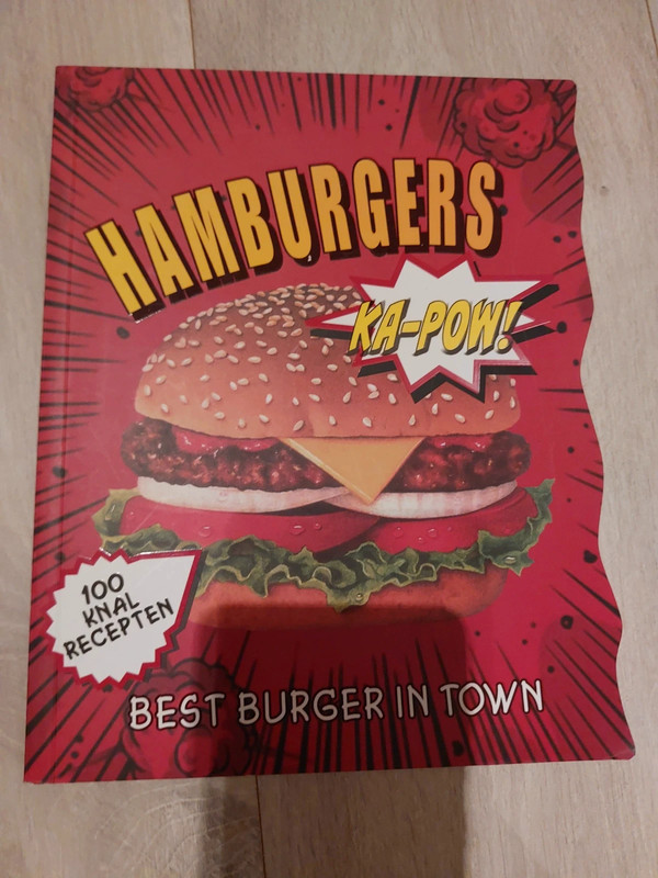 Boek hamburger recepten