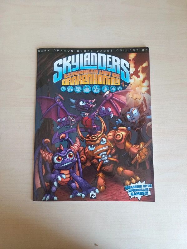 Stripboek Skylanderd