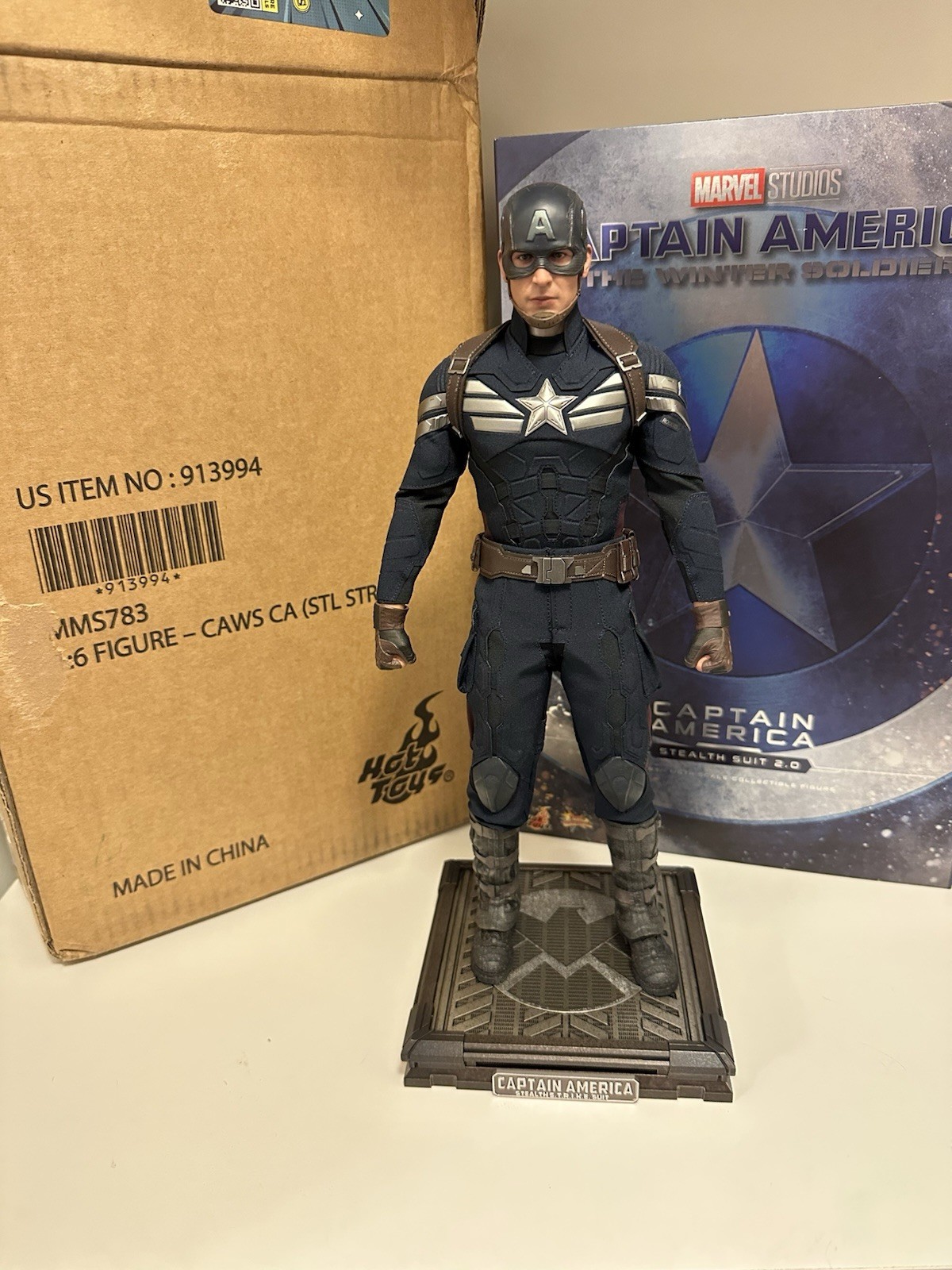 Hot Toys Capitan America Tuta Stealth S.T.R.I.K.E. 2.0 MMS783 1/6