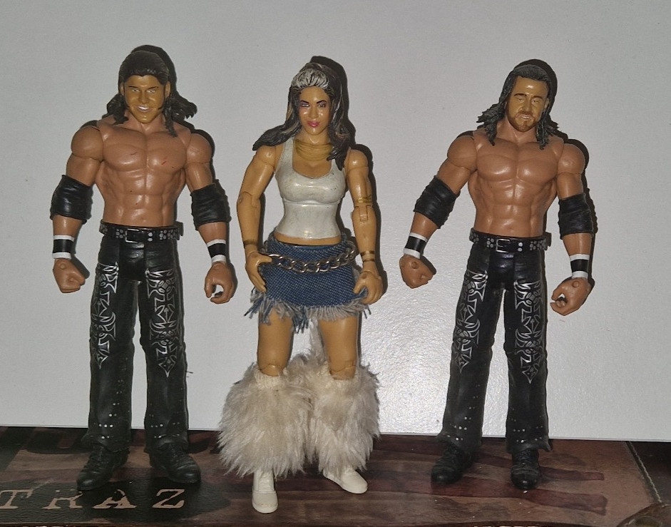 WWE Jakks Ruthless Aggression Melina Personalizzata Mattel M&M Mercury e Nitro Figura