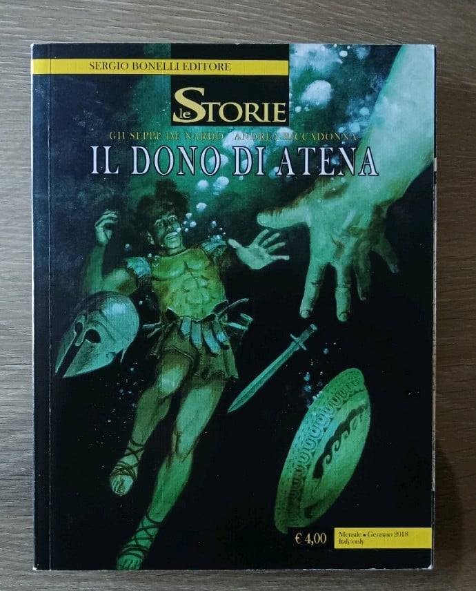 FUMETTO LE STORIE BONELLI 64 IL DONO DI ATENA STORIA COMPLETA ANNO 2018 DE NARDO
