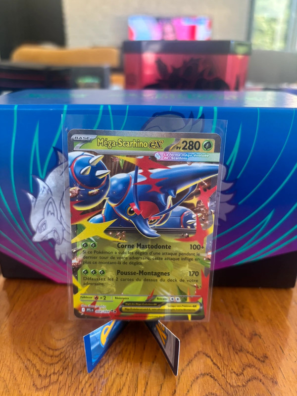 Mega scarhino EX 004/094 Flammes Fantasmagorique