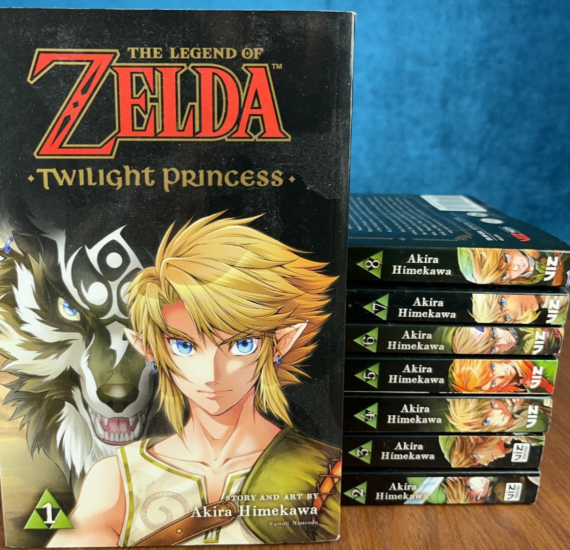 The Legend of Zelda: Twilight Princess Vol 1-8 manga inglese 3-8 prima stampa