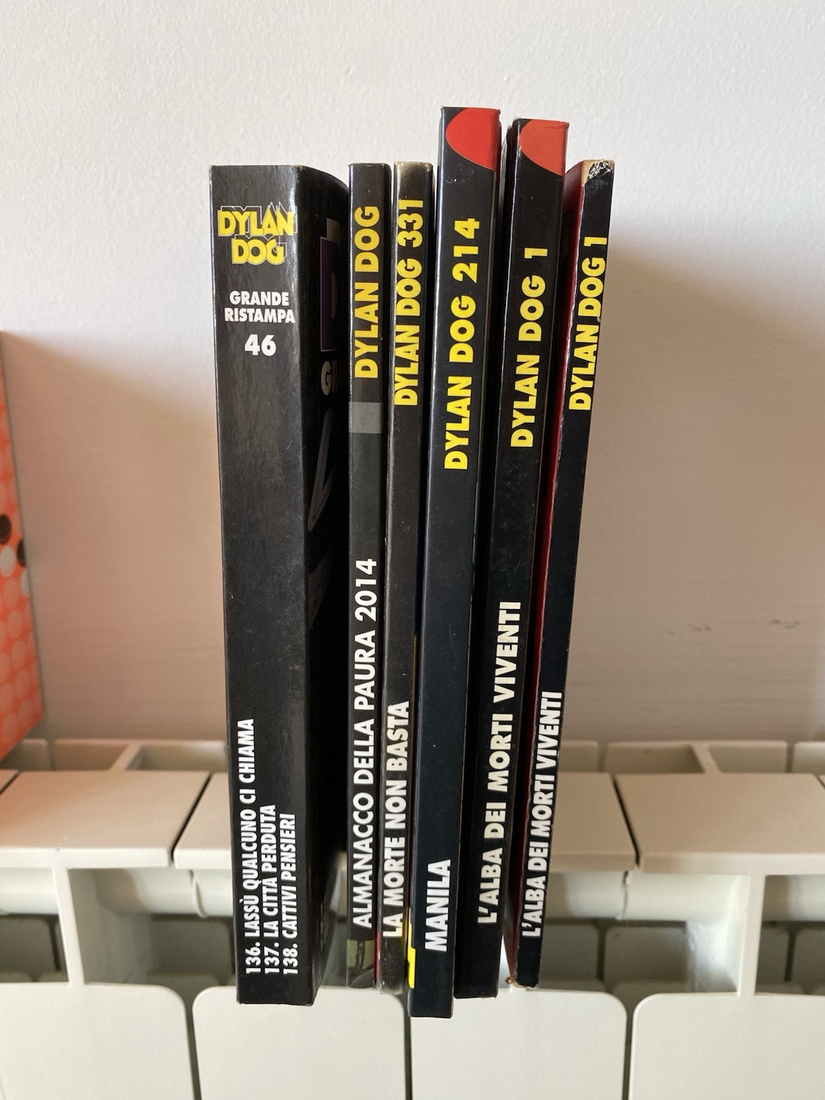 Dylan Dog lotto fumetti ristampa 2014 Sclavi: L'alba morti, Grande Rist. 46