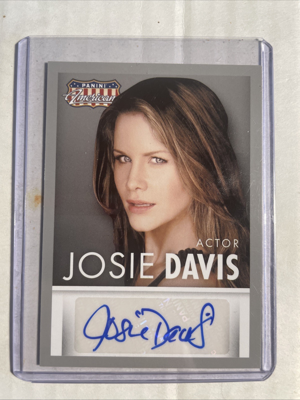 JOSIE DAVIS - 2015 PANINI AMERICANA "SIGNATURES" AUTOGRAPH CARD #S-JD