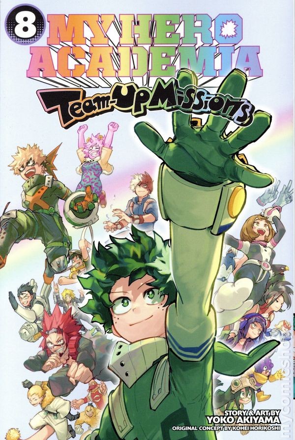 My Hero Academia Team-Up Missioni GN #8-1° NM 2026 Immagine Stock