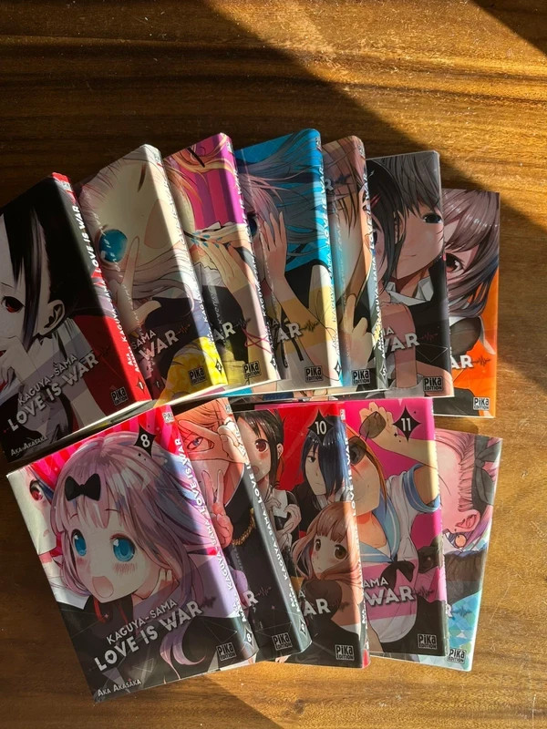 Kaguya sama, Love is war -Aka Akasaka lot Tomes 1 à 12 comme neuf