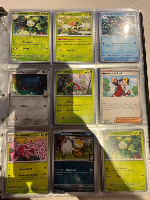 Lot de 16 cartes Pokémon - Rivalités destinées