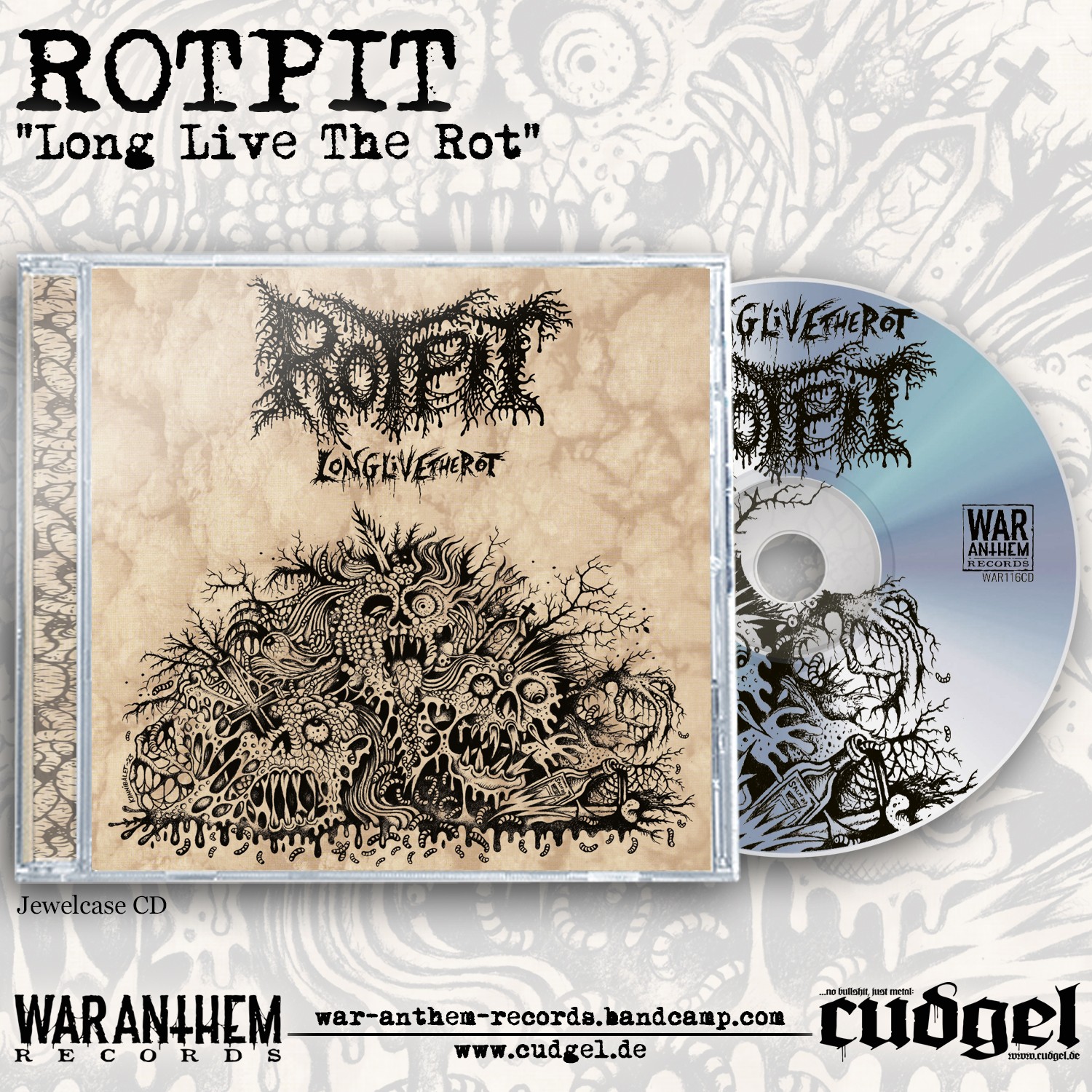 ROTPIT - long live the rot CD