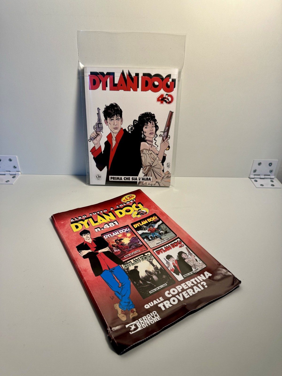 DYLAN DOG 481 - PRIMA CHE SIA L'ALBA - COPERTINA VARIANT ANGELO STANO 1/400