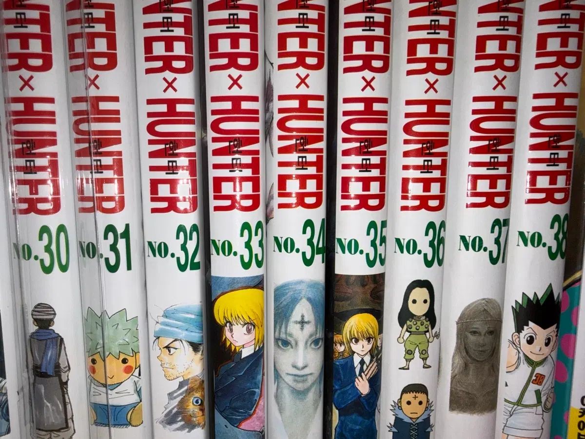 HUNTER HUNTER manga volumi 30 38