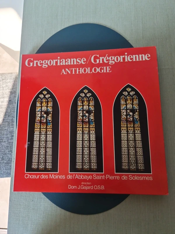 Dubbele vinyl lp Gregoriaanse Anthilogie