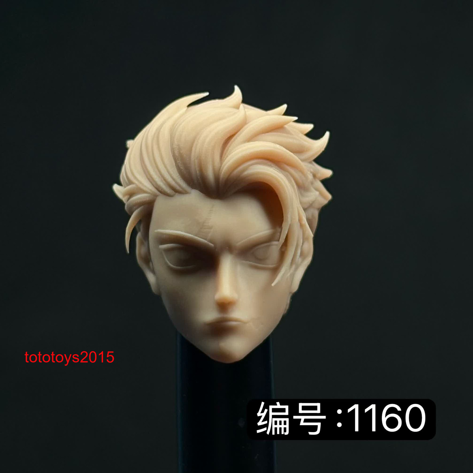 Modellino scultura testa giovani uomini tigre 1:6 1:12 1:18 per action figure 12" 6" 3,75"
