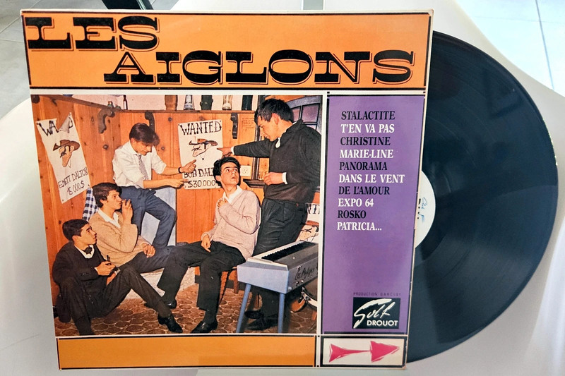 Vinyle 12" Rock - Les Aiglons - Stalactite (1990)