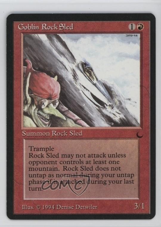Goblin Rock Sled Magic: The Dark 1994