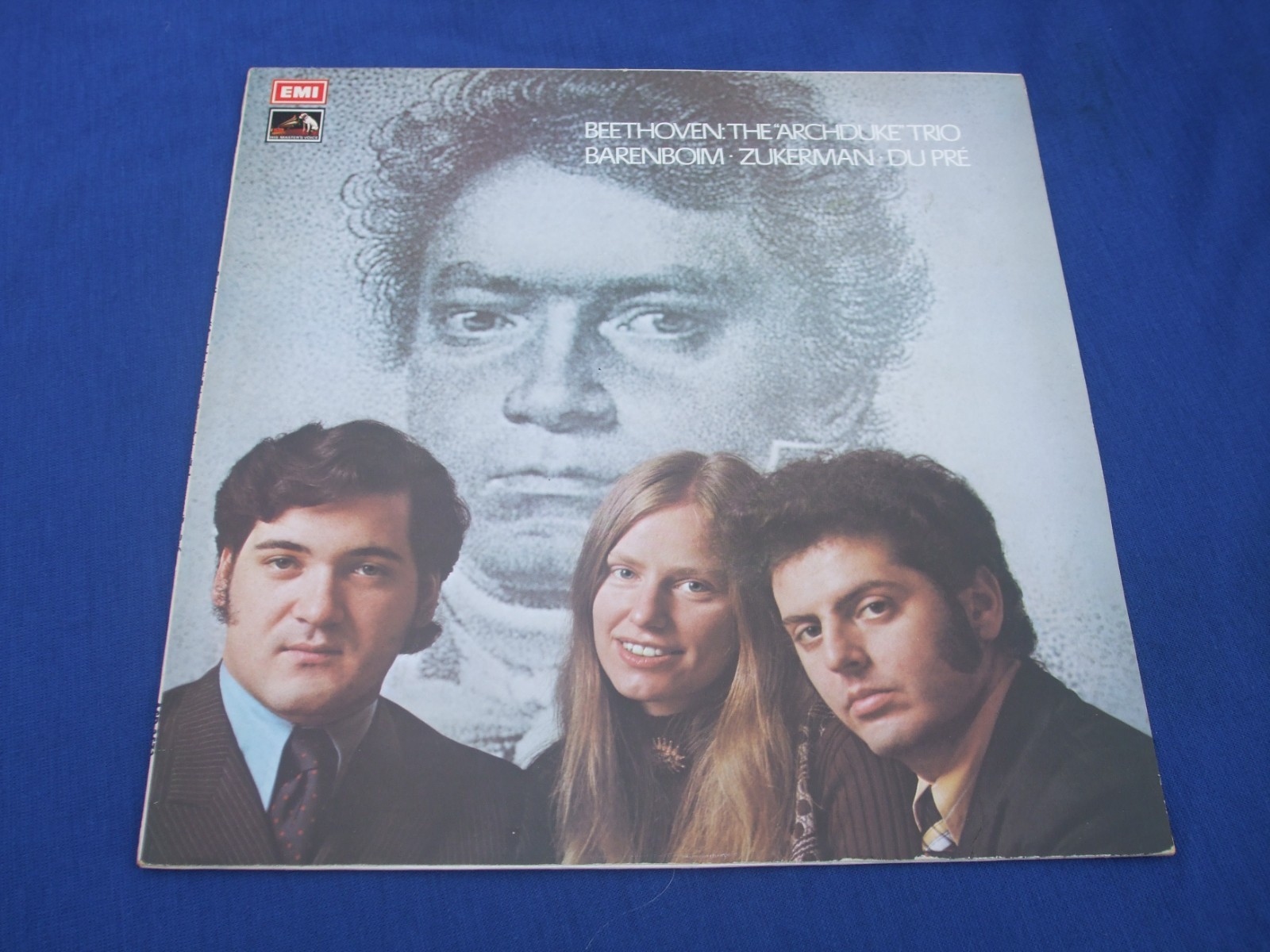 ASD 2572 Beethoven ARCHDUKE TRIO Vinyl LP Du Pre EMI First Col Stamp 