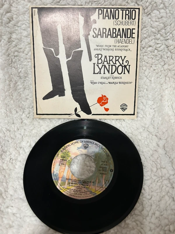 Vinyle 45 tours barry lyndon sarabande