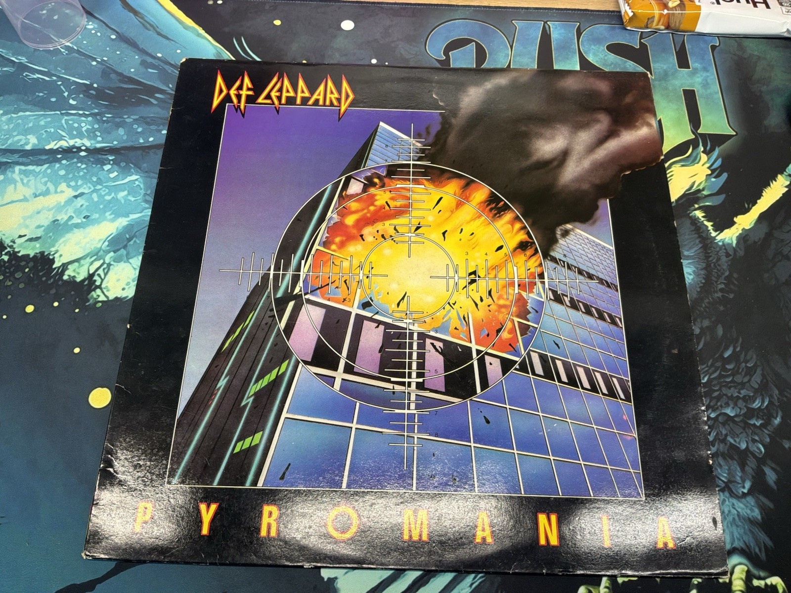 Def Leppard Pyromania Vinyl Record VERS2