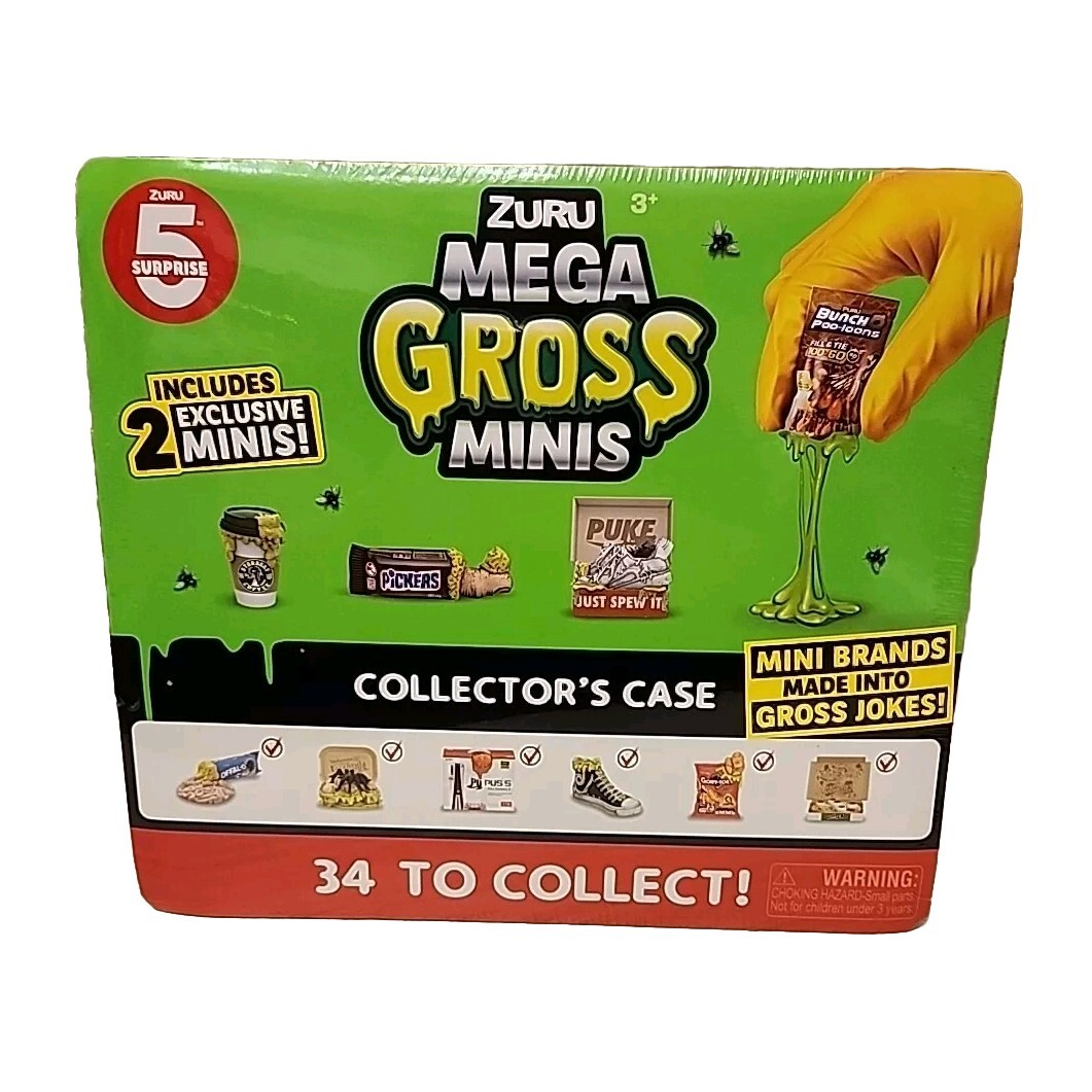 Zuru 5 Surprise Mega Gross Minis Miniatures Custodia da Collezione Nuova Sigillata