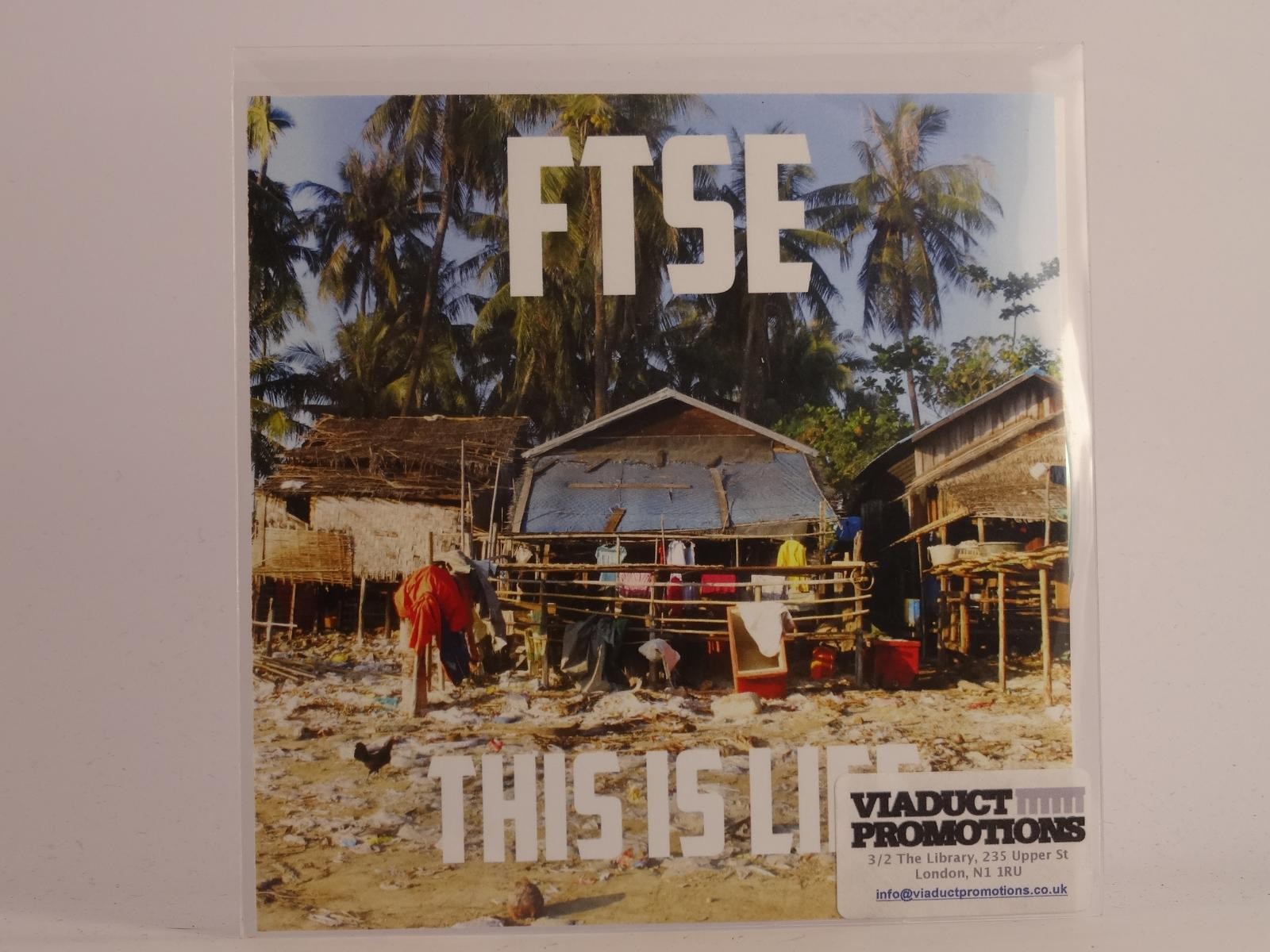 FTSE THIS IS LIFE (E77) 1 Track Promo CD Single including Picture Sleeve LUCKY N