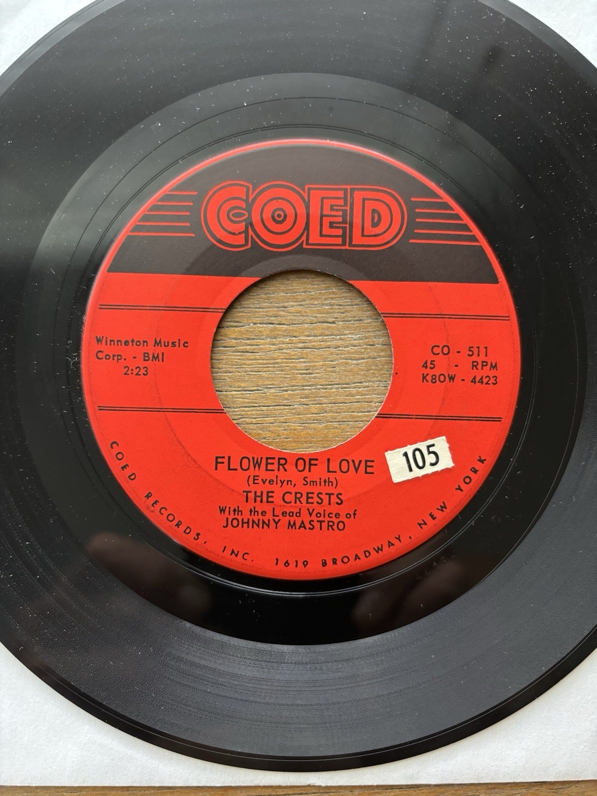 Flower Of Love  The Crests w/ Johnny Maestro