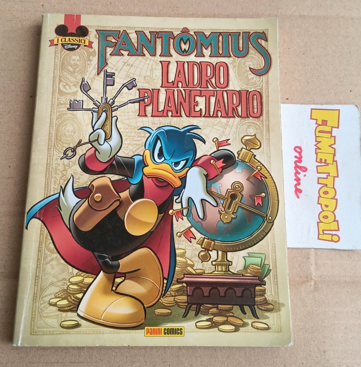 FANTOMIUS LADRO PLANETARIO Classici Disney 3a serie n.3 Disney Panini 2019 BUONO