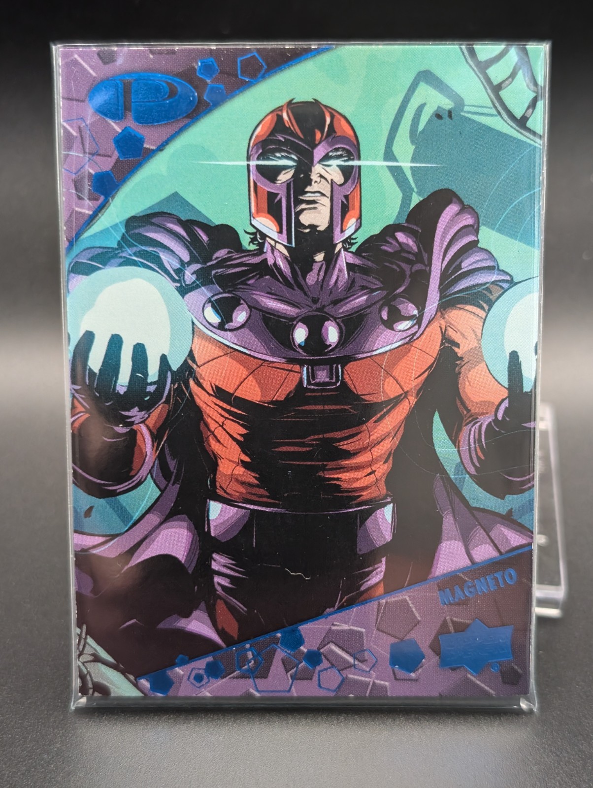 2021 Upper Deck Marvel Premier MAGNETO Blue Parallel /49
