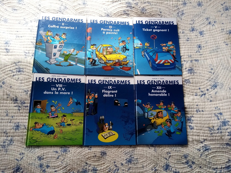 Lot 6 BD neuves série les Gendarmes ou 5 euros à l'unité