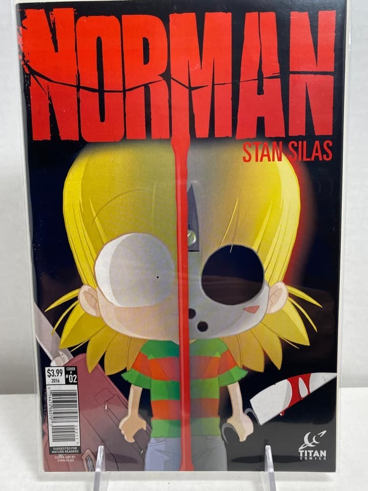 28287: TITAN COMICS NORMAN #2 grado quasi nuovo