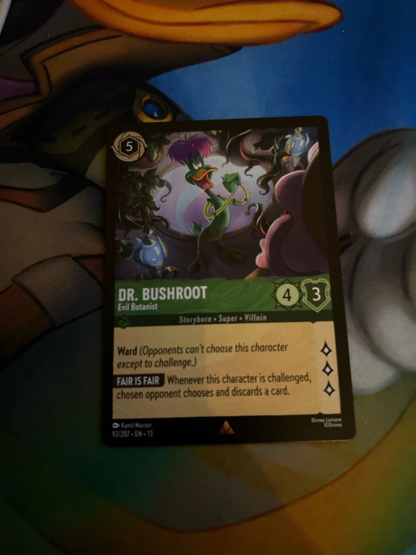 Dr bushroot evil botanist 92/207 attack of the vine