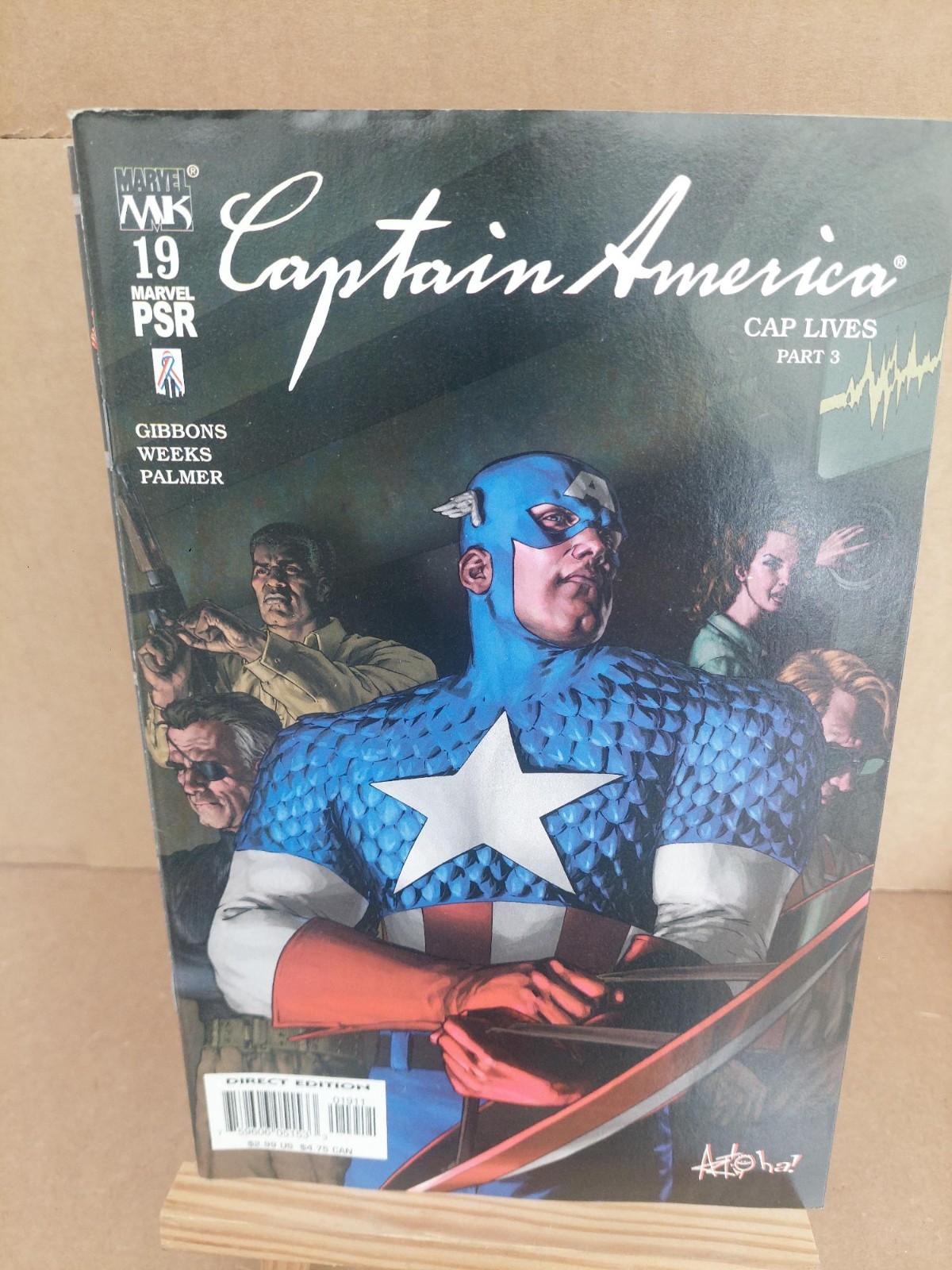Captain America (2002 series) #19 Marvel comics