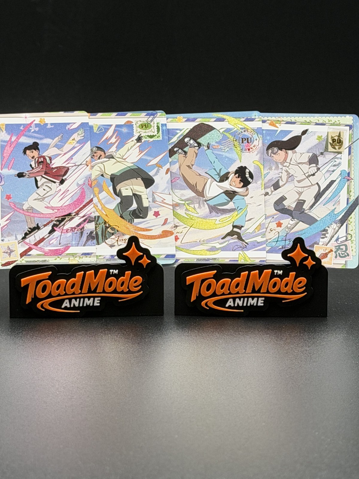 Naruto Kayou NRSA02 PU‐005 a PU‐008 Card Set Serie 2 | Licenza Ufficiale