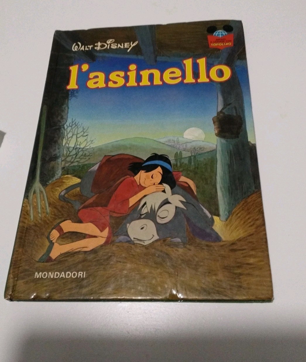 IMPARO A LEGGERE CON TOPOLINO NUMERO 45, L'ASINELLO, PRIMA EDIZIONE 1980