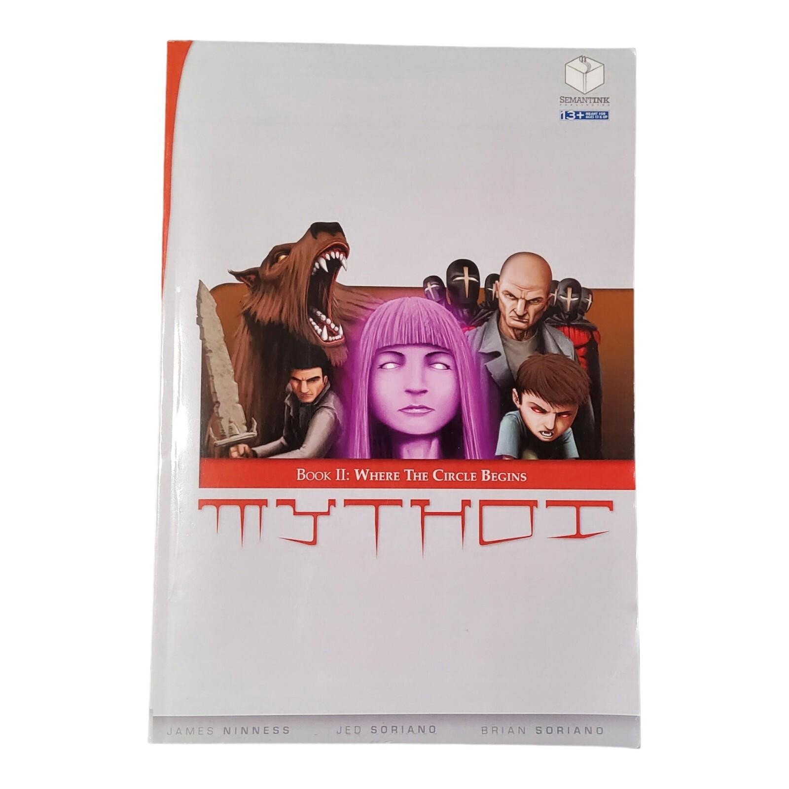 Mythoi Book 2 Dove inizia il cerchio James Ninnes firmato autografato fuori produzione