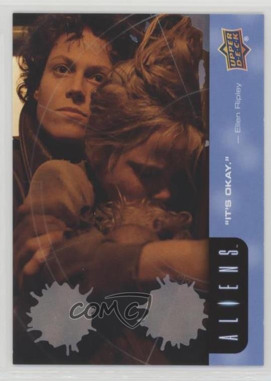 2018 Upper Deck Aliens Movie Synthetic Blood 80/99 It's Ok #74 0r9e