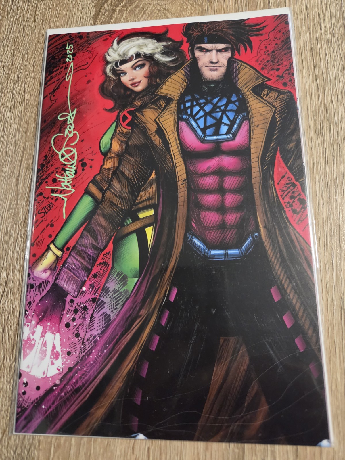 Uncanny X-Men #1 - Nathan Szerdy Variant Virgin SIGNED W COA