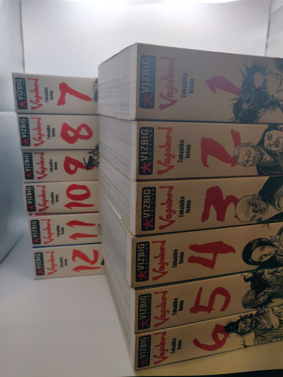 Vagabond Vizbig Manga Volumi 1-12 Inglese Completo - Usato