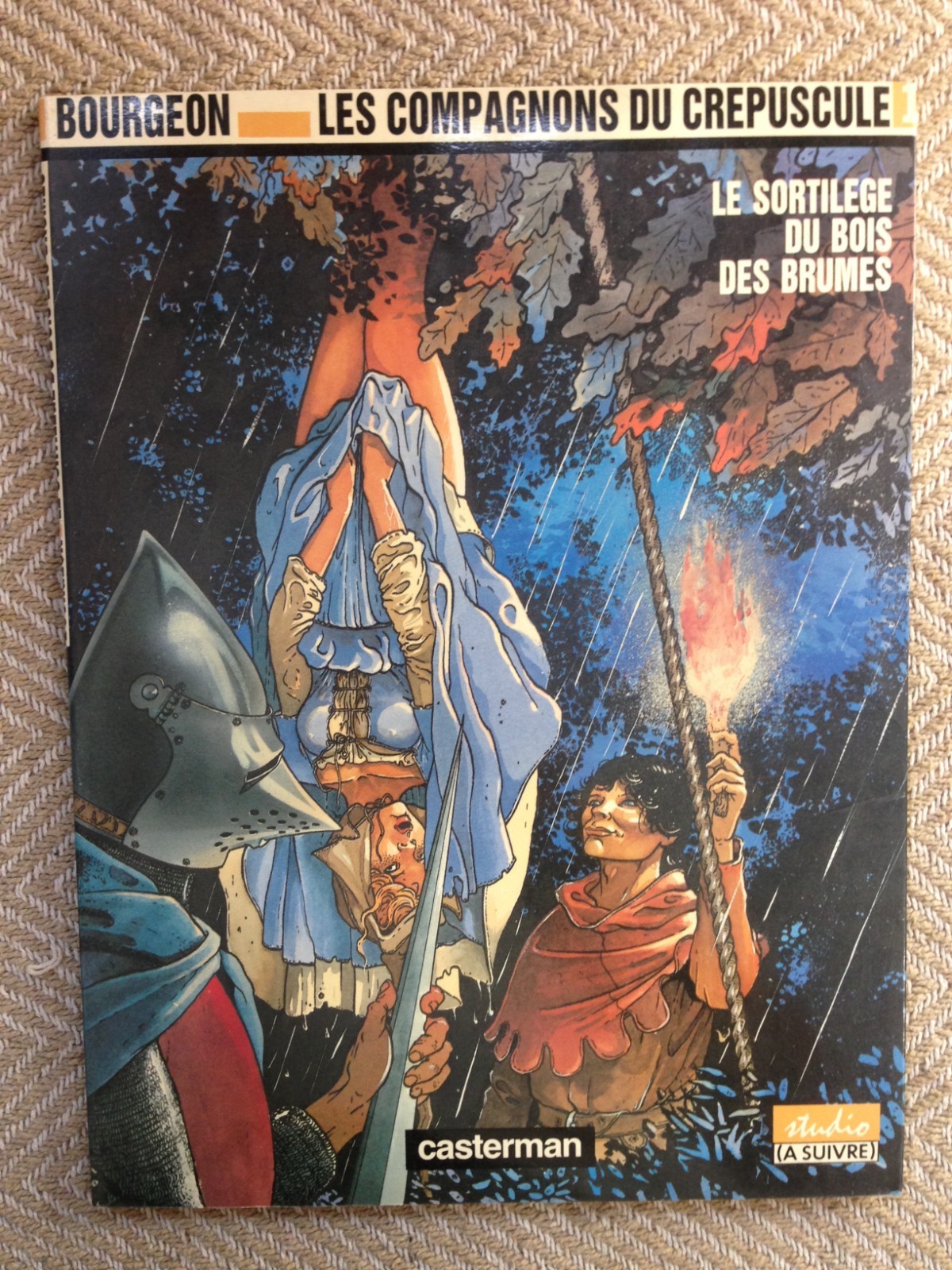 P5 BD - COMPAGNONS DU CRÉPUSCULE - LE SORTILÈGE DU BOIS DES BRUMES - BOURGEON