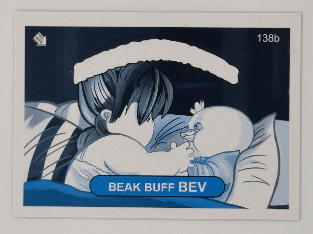 Lunch Box 2026 Avanzi #138b BEAK BUFF BEV Blu Bianco Colore Errore 16° Serie