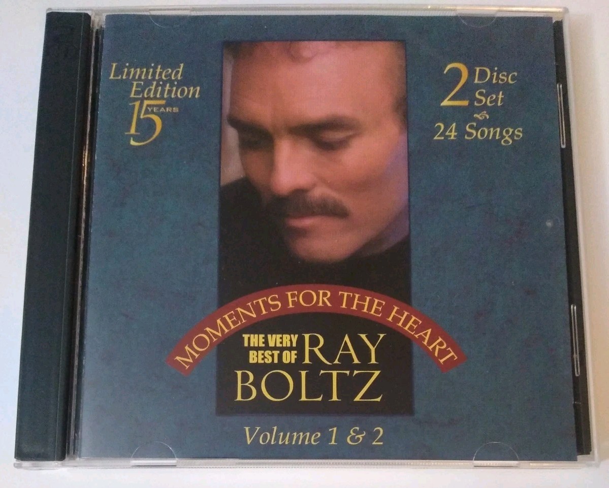 The Very Best Of Ray Boltz Moments For The Heart Vol 1 & 2 2-CD Set 2001 Gospel