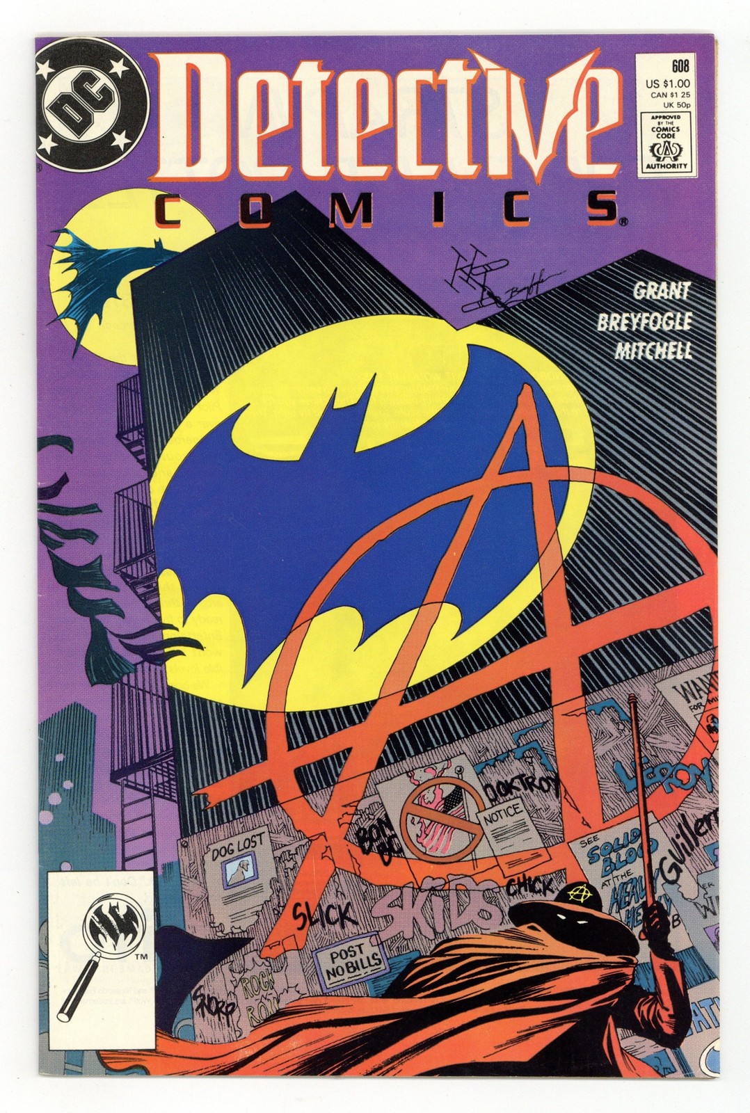 Detective Comics #608 FN 6.0 1989 1° App. Anarky