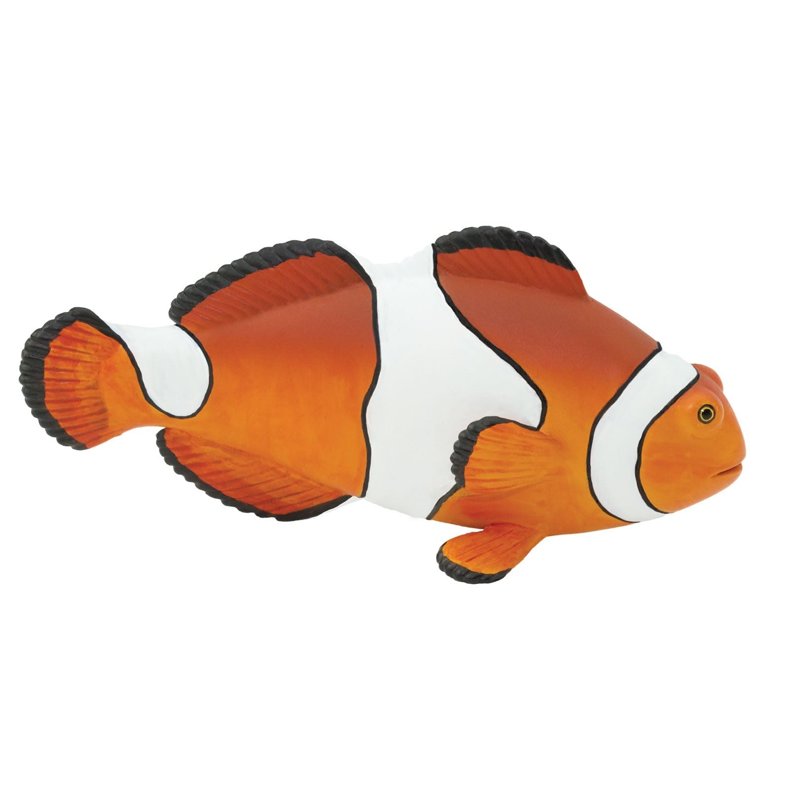 Safari Ltd. Clown Anemonefish Figurine - Detailed 4.75" Plastic Model Figure ...