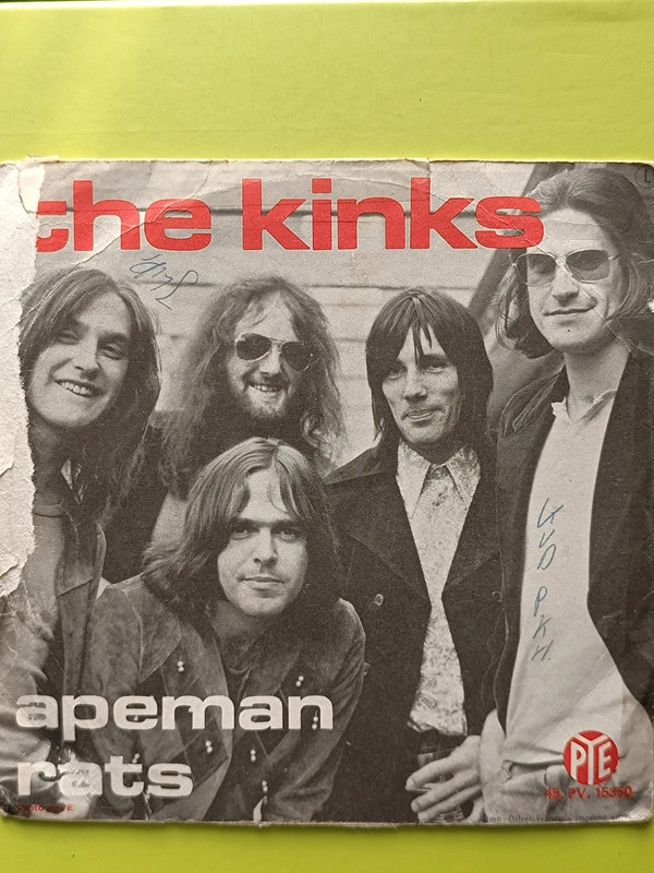 The kinks, single 45rpm