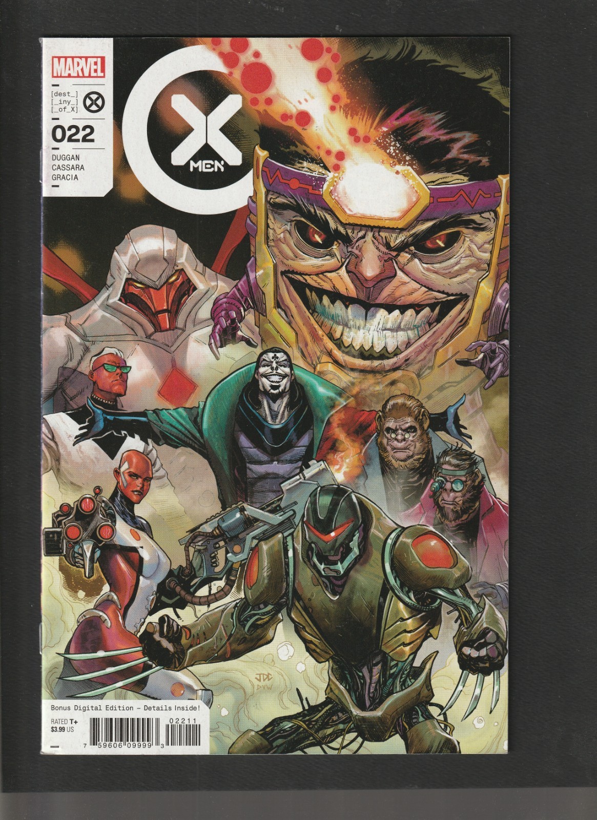 X‐Men #22 (2023) Marvel – Copertina MODOK Villains – Joshua Cassara Art – NM