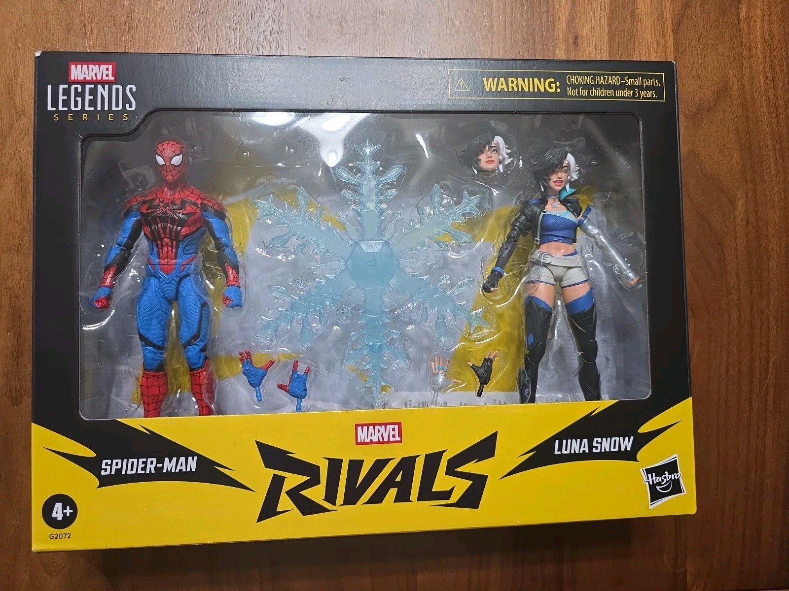 Hasbro Marvel Legends Series Marvel Rivals Spider-Man & Luna Snow Set di 2 confezioni