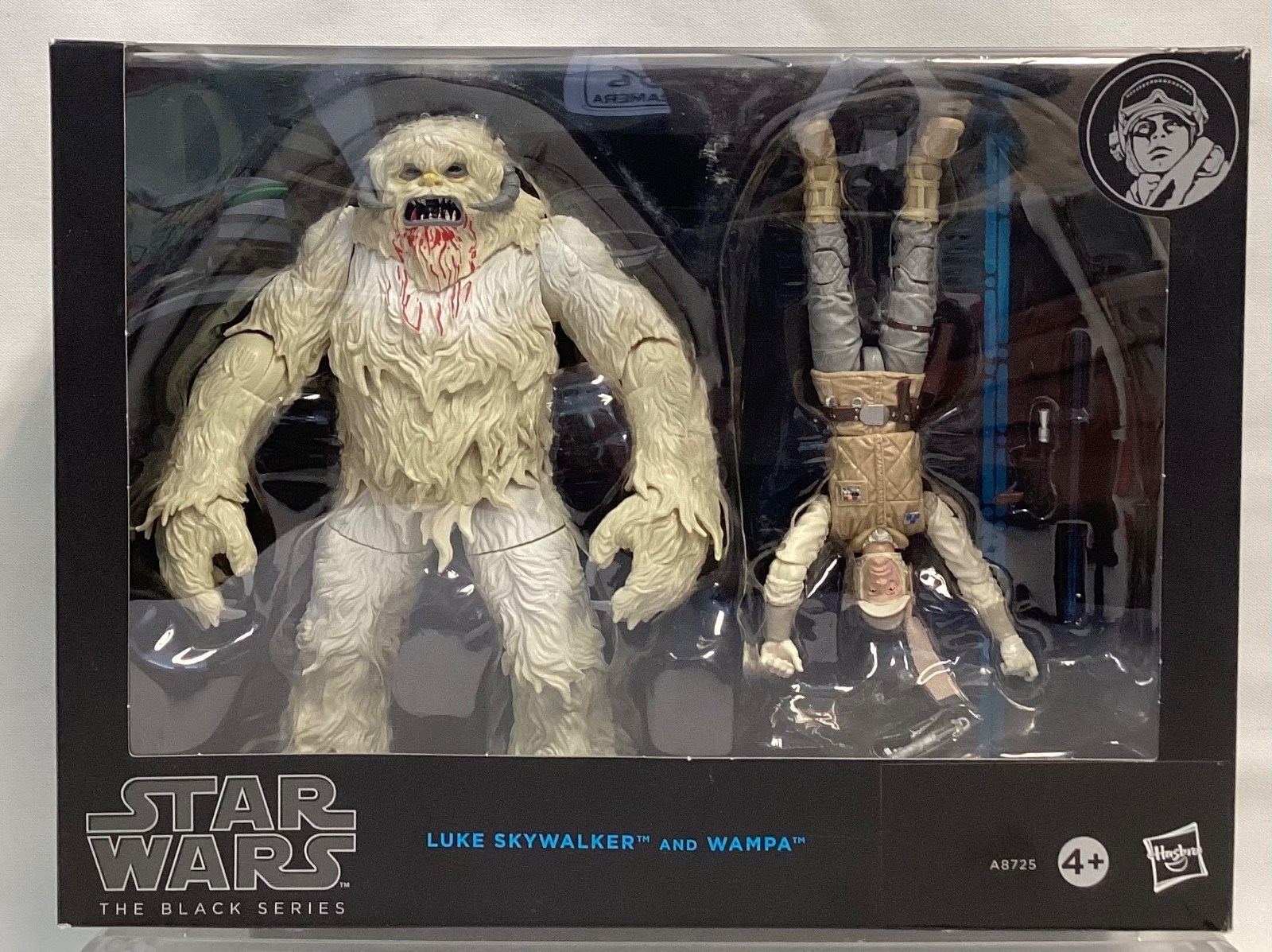 HASBRO STAR WARS BLACK SERIES 6” Luke & Wampa figure set MISB