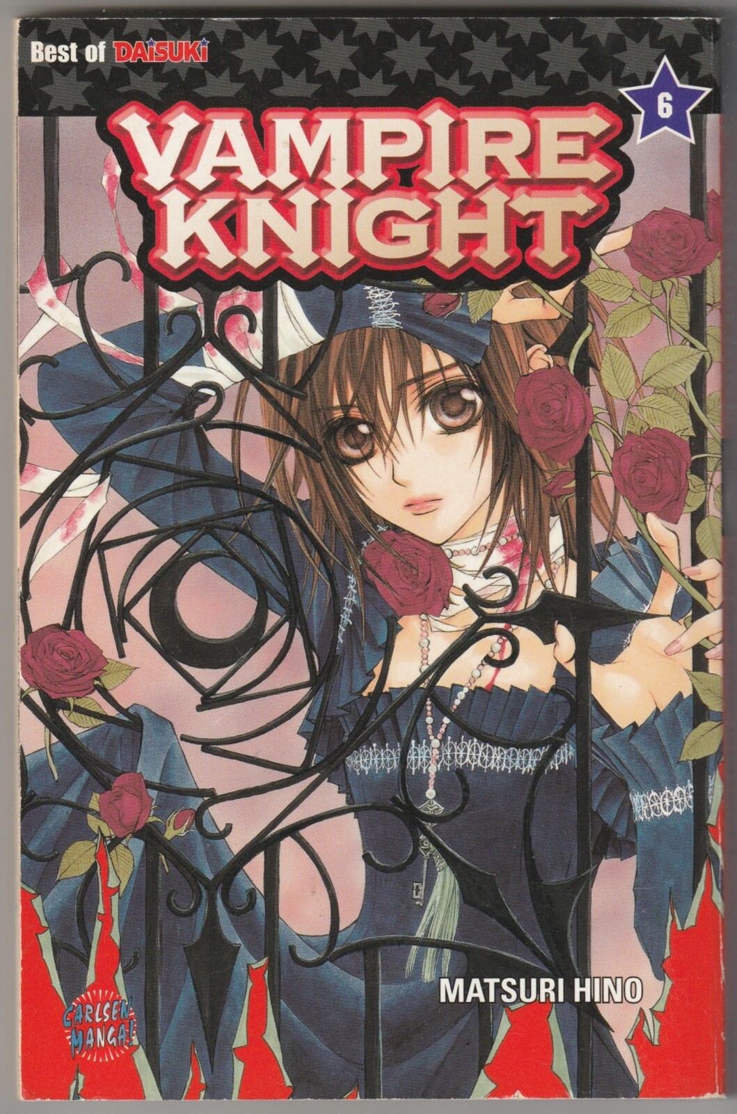 ✪ VAMPIRE KNIGHT #6, Carlsen 2007 MANGA TASCABILE Z1/1-
