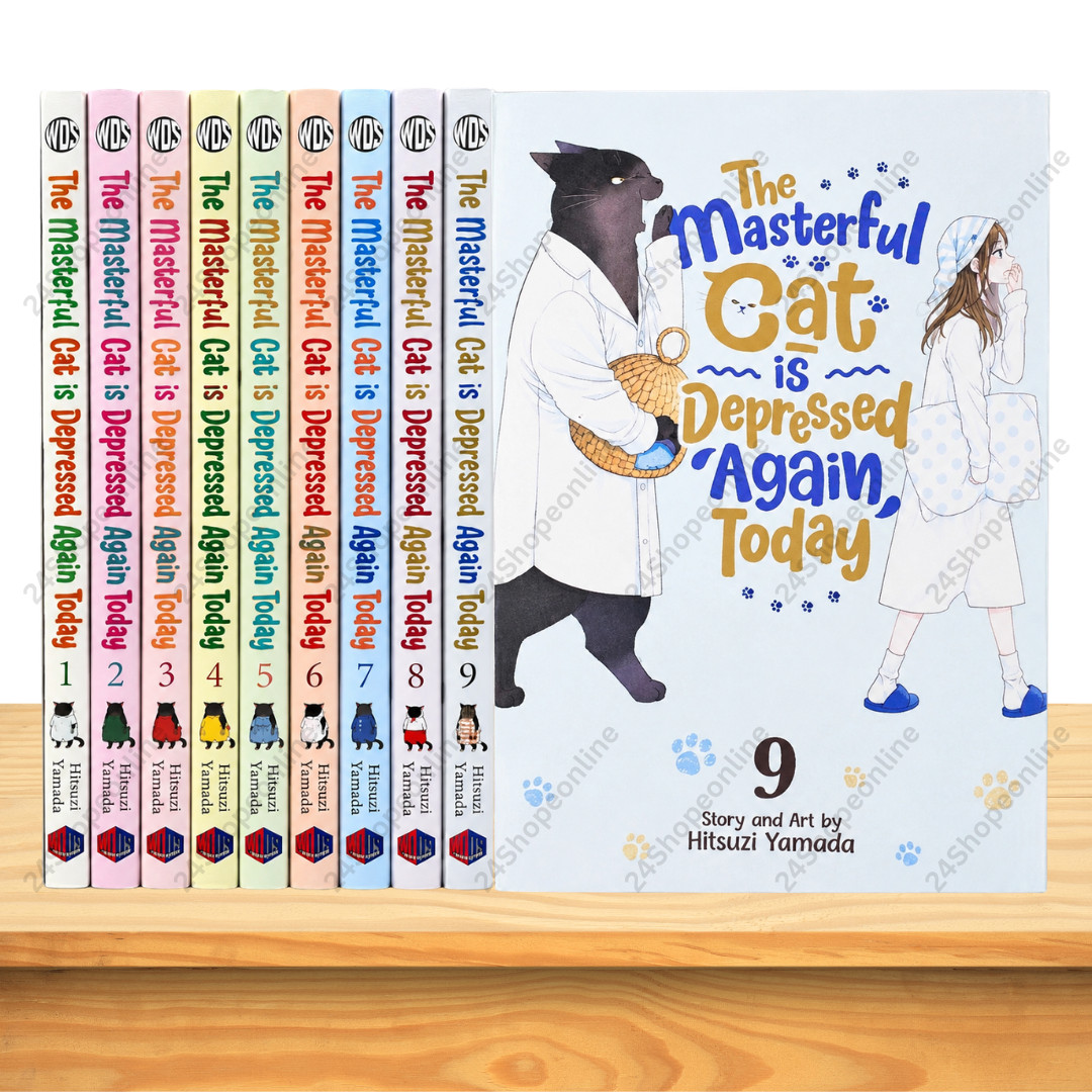 The Masterful Cat Is Depressed Again Today Manga Vol 1-9 Half/Full Set Inglese